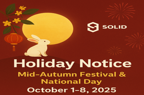 Happy National Day Holiday and Mid-Autumn Festival！